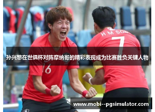 孙兴慜在世俱杯对阵摩纳哥的精彩表现成为比赛胜负关键人物